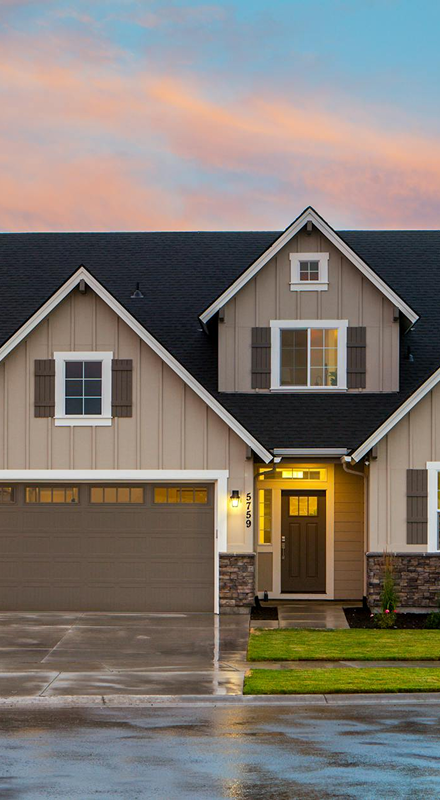 Modern house exterior